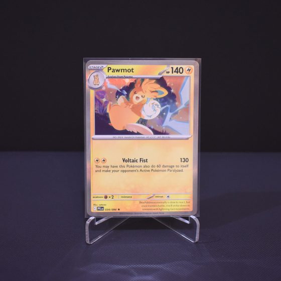 Pawmot, 034/094, Phantasmal Flames (PFL), Holo Rare (H), Kartu Pokemon, [#1]