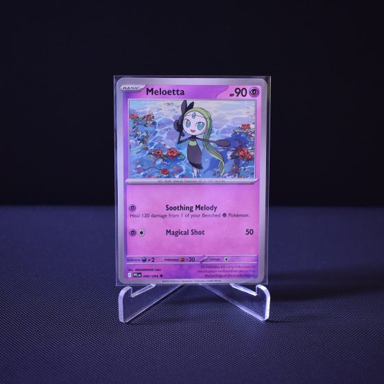 Meloetta, 040/094, Phantasmal Flames (PFL), Uncommon (UC), Kartu Pokemon, [#1]