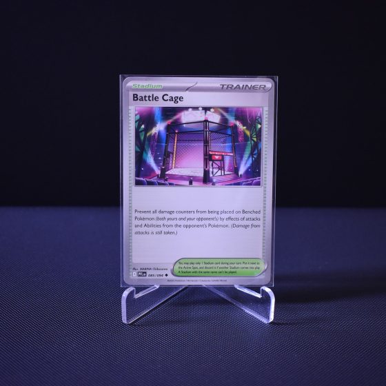 Battle Cage, 085/094, Phantasmal Flames (PFL), Uncommon (UC), Kartu Pokemon, [#1]