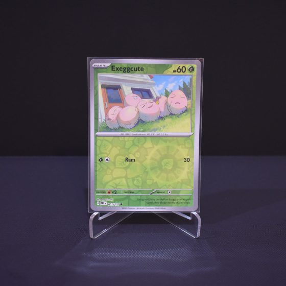 Exeggcute, 001/131, Prismatic Evolutions (PRE), Reverse Holo (RH), Kartu Pokemon, [#3]