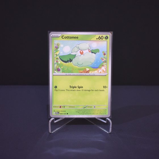 Cottonee, 007/131, Prismatic Evolutions (PRE), Common (C), Kartu Pokemon, [#1]