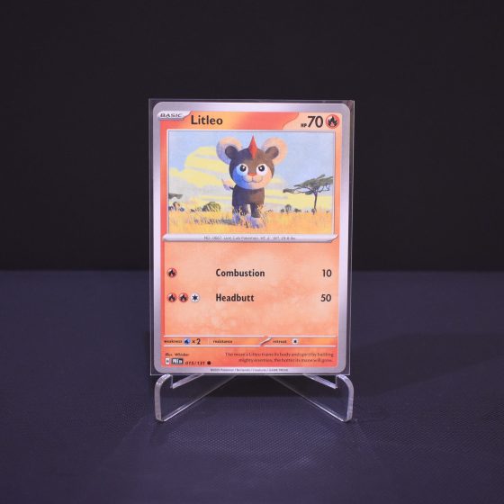 Litleo, 015/131, Prismatic Evolutions (PRE), Common (C), Kartu Pokemon, [#1]