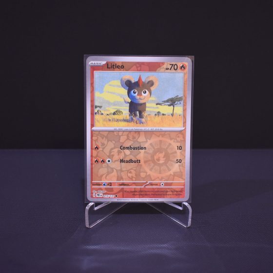 Litleo, 015/131, Prismatic Evolutions (PRE), Reverse Holo (RH), Kartu Pokemon, [#2]