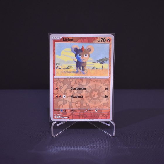 Litleo, 015/131, Prismatic Evolutions (PRE), Reverse Holo (RH), Kartu Pokemon, [#5]