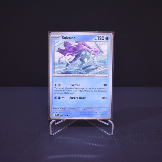 Suicune, 024/131, Prismatic Evolutions (PRE), Uncommon (UC), Kartu Pokemon, [#3]