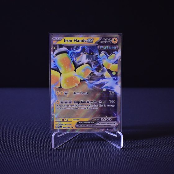 Iron Hands ex, 031/131, Prismatic Evolutions (PRE), Double Rare (RR), Kartu Pokemon, [#2]