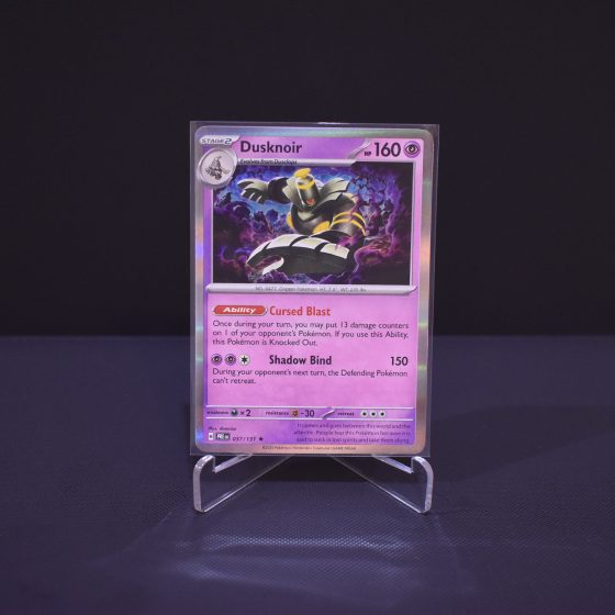 Dusknoir, 037/131, Prismatic Evolutions (PRE), Rare (R), Kartu Pokemon, [#2]