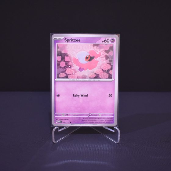 Spritzee, 038/131, Prismatic Evolutions (PRE), Common (C), Kartu Pokemon, [#1]
