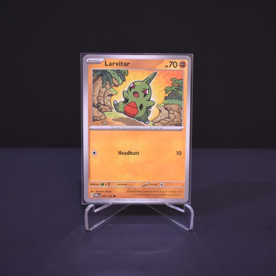 Larvitar, 047/131, Prismatic Evolutions (PRE), Common (C), Kartu Pokemon, [#1]