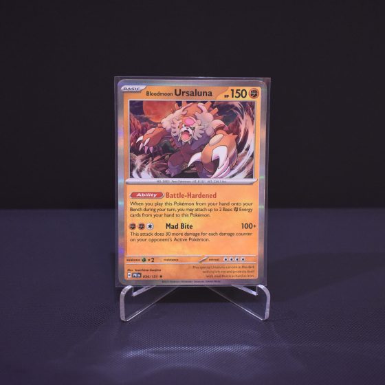 Bloodmoon Ursaluna, 054/131, Prismatic Evolutions (PRE), Holo Rare (H), Kartu Pokemon, [#1]