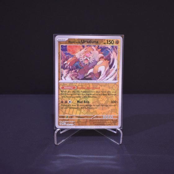 Bloodmoon Ursaluna, 054/131, Prismatic Evolutions (PRE), Reverse Holo (RH), Kartu Pokemon, [#1]