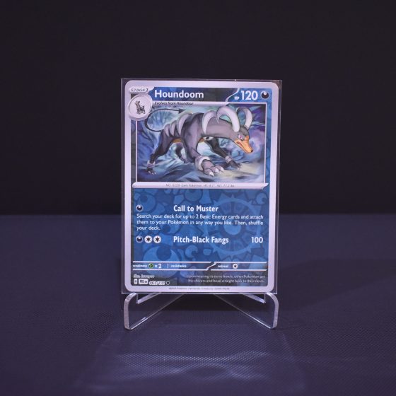 Houndoom, 063/131, Prismatic Evolutions (PRE), Reverse Holo (RH), Kartu Pokemon, [#1]