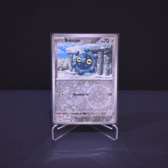 Bronzor, 066/131, Prismatic Evolutions (PRE), Reverse Holo (RH), Kartu Pokemon, [#3]