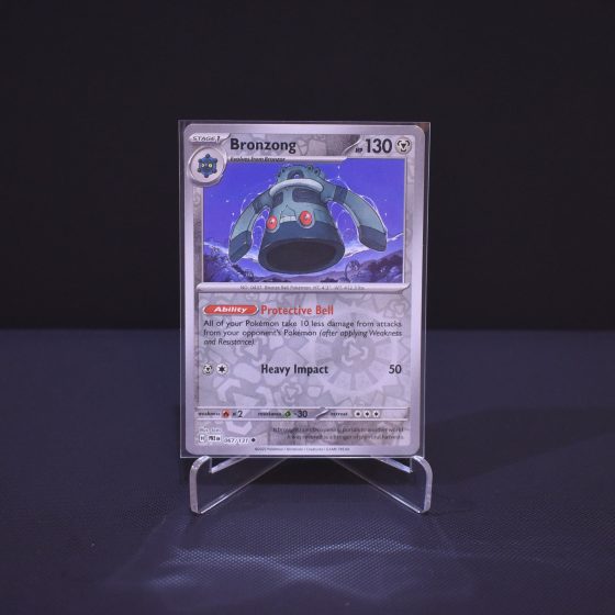 Bronzong, 067/131, Prismatic Evolutions (PRE), Reverse Holo (RH), Kartu Pokemon, [#1]