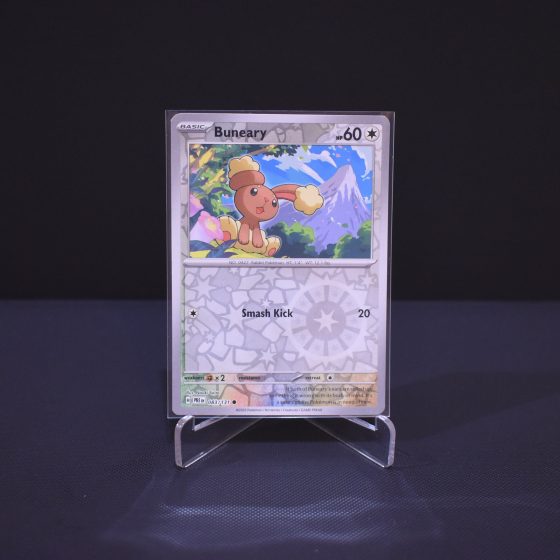 Buneary, 083/131, Prismatic Evolutions (PRE), Reverse Holo (RH), Kartu Pokemon, [#3]