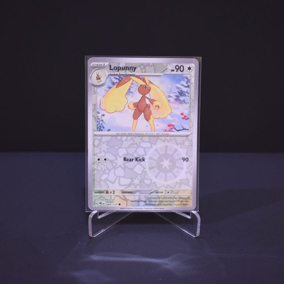 Lopunny, 084/131, Prismatic Evolutions (PRE), Reverse Holo (RH), Kartu Pokemon, [#1]
