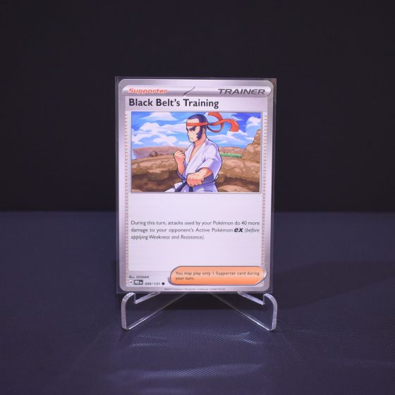 Black Belt's Training, 099/131, Prismatic Evolutions (PRE), Common (C), Kartu Pokemon, [#1]