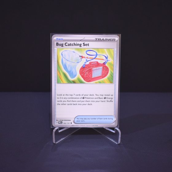 Bug Catching Set, 102/131, Prismatic Evolutions (PRE), Uncommon (UC), Kartu Pokemon, [#3]