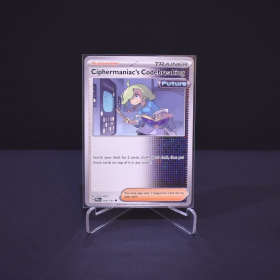 Ciphermaniac's Codebreaking, 104/131, Prismatic Evolutions (PRE), Uncommon (UC), Kartu Pokemon, [#1]