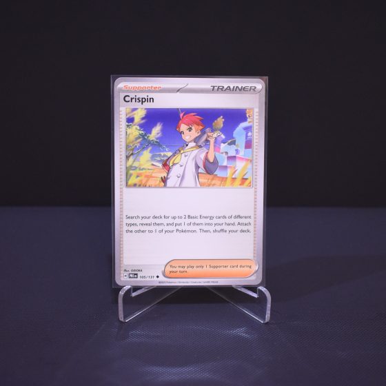 Crispin, 105/131, Prismatic Evolutions (PRE), Uncommon (UC), Kartu Pokemon, [#2]