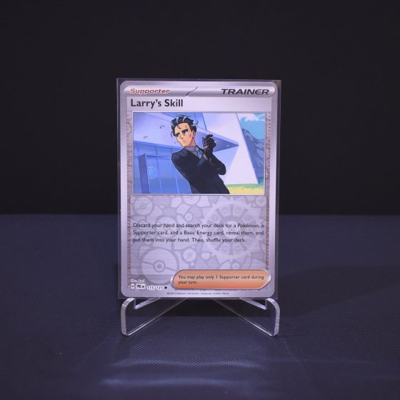 Larry's Skill, 115/131, Prismatic Evolutions (PRE), Reverse Holo (RH), Kartu Pokemon, [#2]