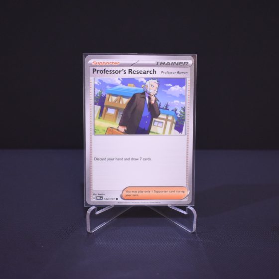 Professor's Research (Professor Rowan), 124/131, Prismatic Evolutions (PRE), Common (C), Kartu Pokemon, [#1]