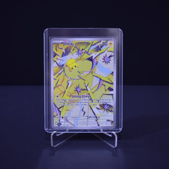 Joltik, 150/142, Stellar Crown (SCR), Illustration Rare (IR), Kartu Pokemon, [#1]