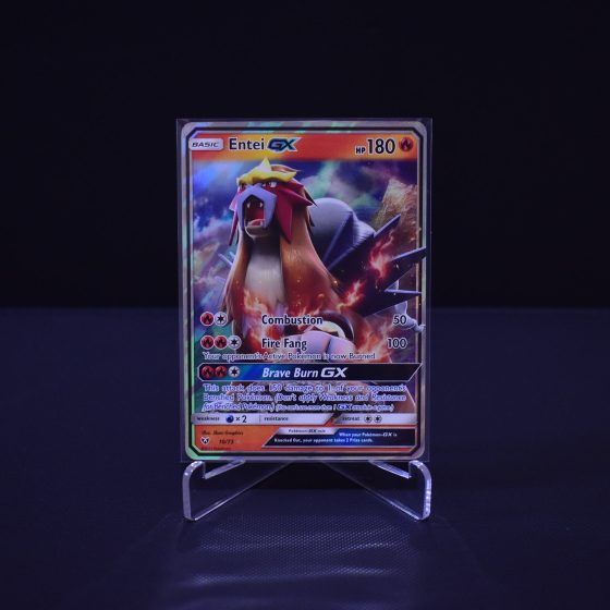Entei-GX, 10/73, Shining Legends (SLG), Ultra Rare (UR), Kartu Pokemon, [#2]