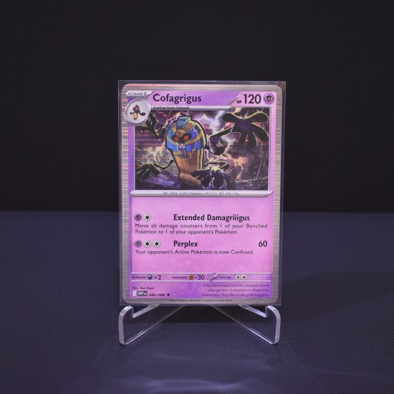 Cofagrigus, 040/086, White Flare (WHT), Rare (R), Kartu Pokemon, [#1]